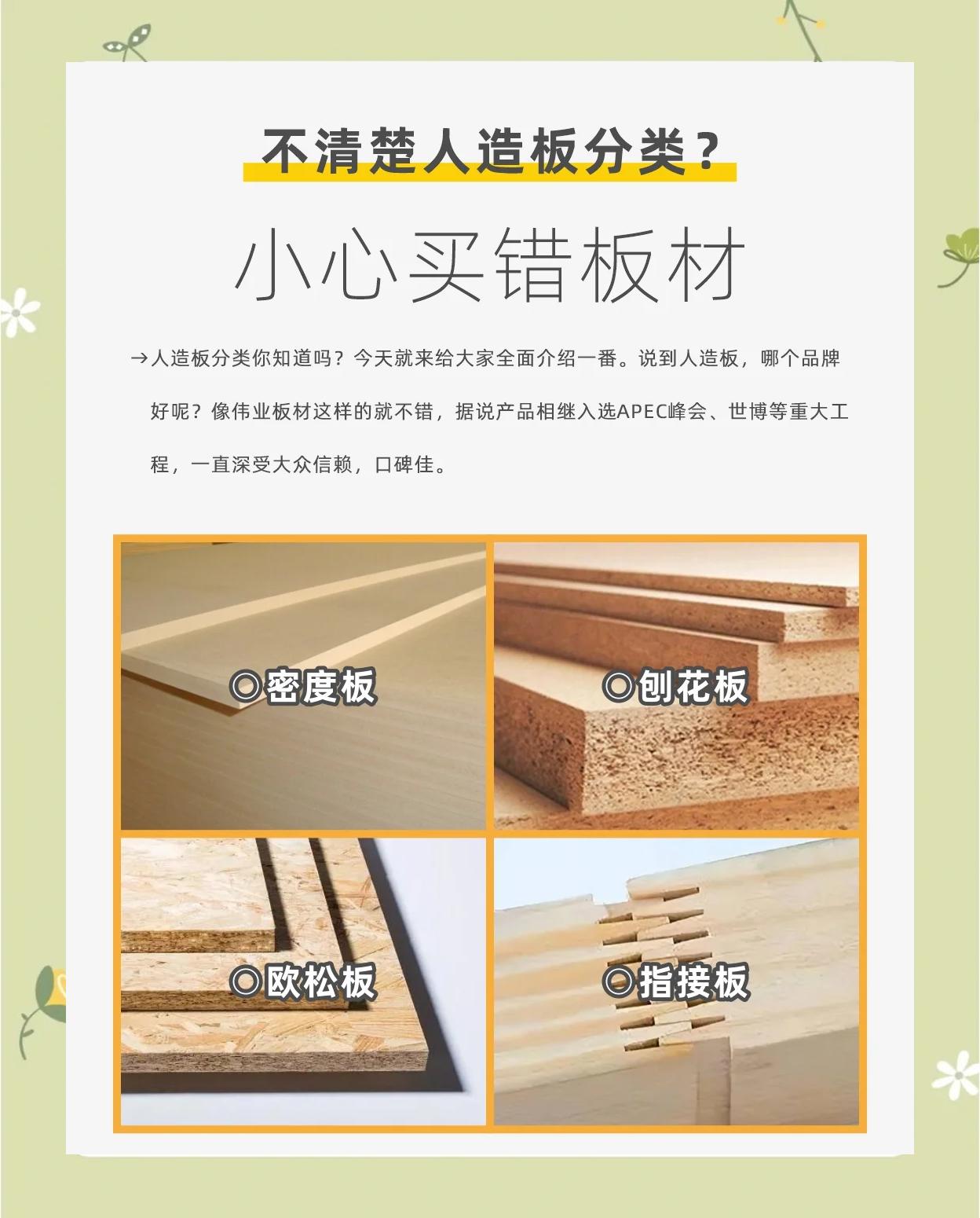 人造板種類大揭秘，選對板材不踩坑！