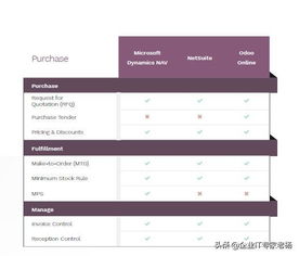 erp小金剛pro專業大比拼 dynamics,netsuite和od