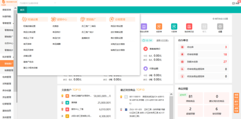 erp系統各項功能